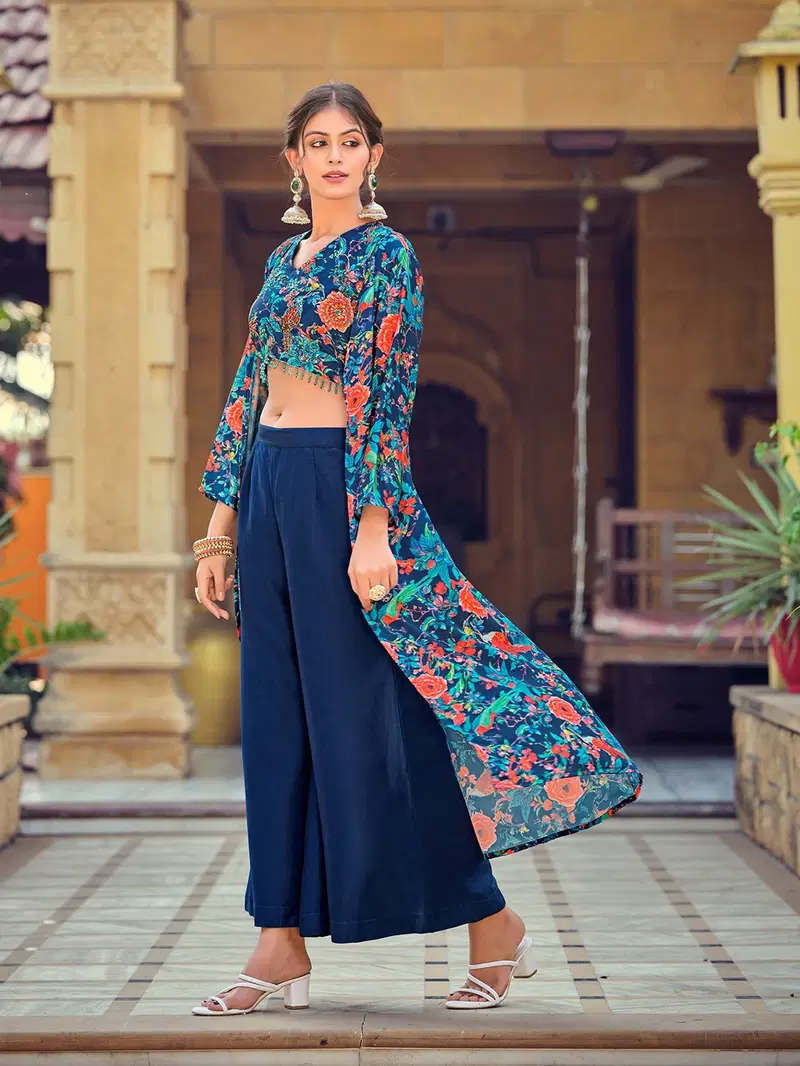 Falak Hit By Nsf Silk Indo Western Set Wholesalers In Delhi